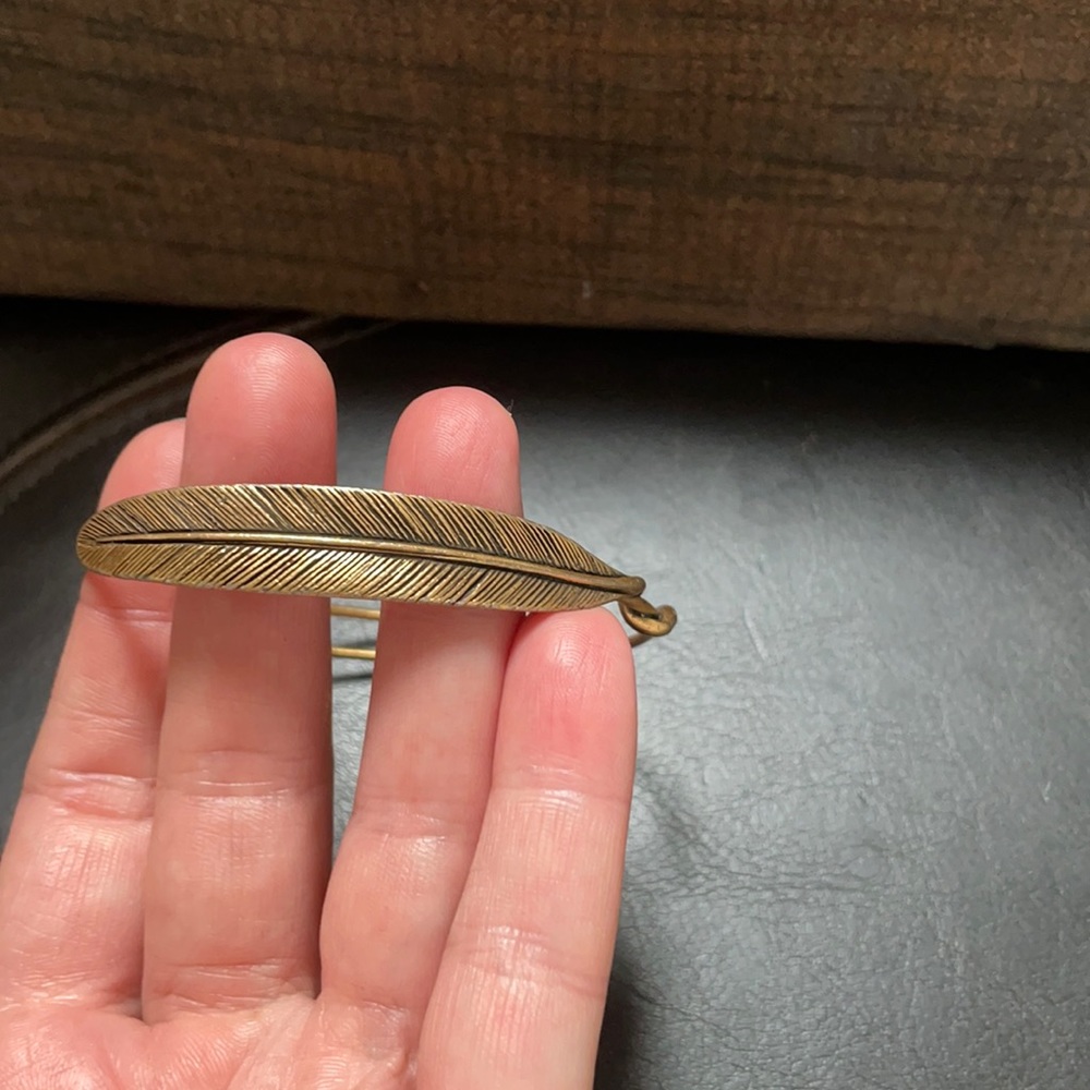Alex & Ani Feather bangle
